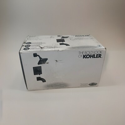 Kohler Katun K-R78040-4E Shower Faucet Handle Set Open Box Matte Black