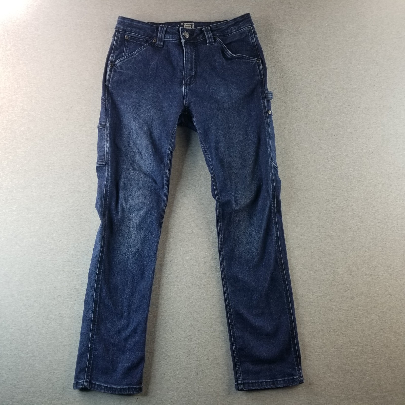 Ridge Cut Jeans Womens Sz 10 Dark Wash NiceQuality Cute Heavy ToughWear Normcore