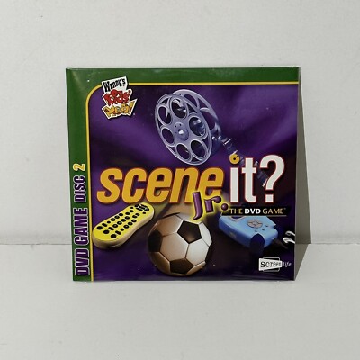 Scene It? Jr. DVD Game Wendy's Kids' Meal Disc 2 Brand New Free Shipping!