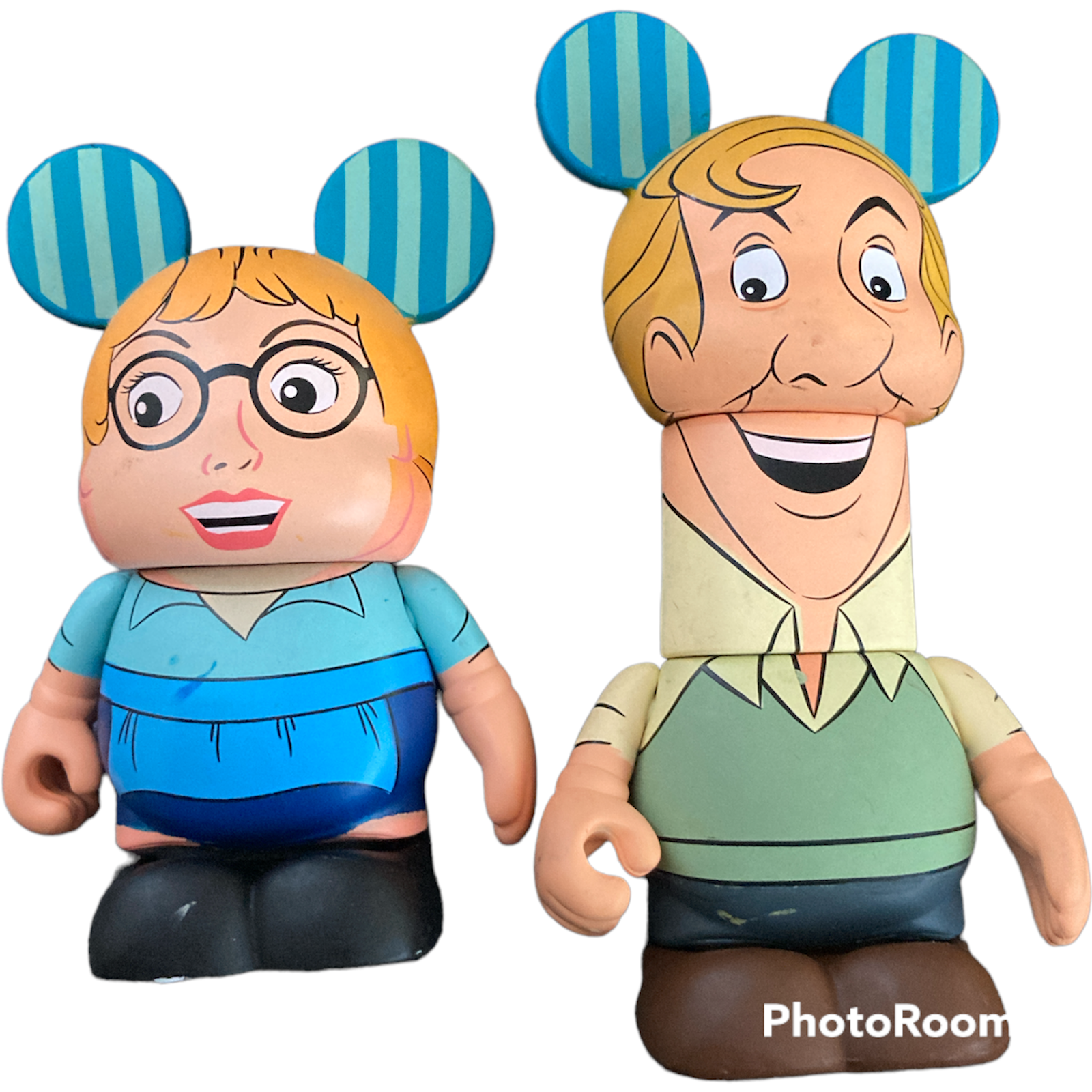 フィギュア　犬　101 Disney Dalmatians Roger 2 One Hundred and One Dalmatians Roger And Anita And Pongo And