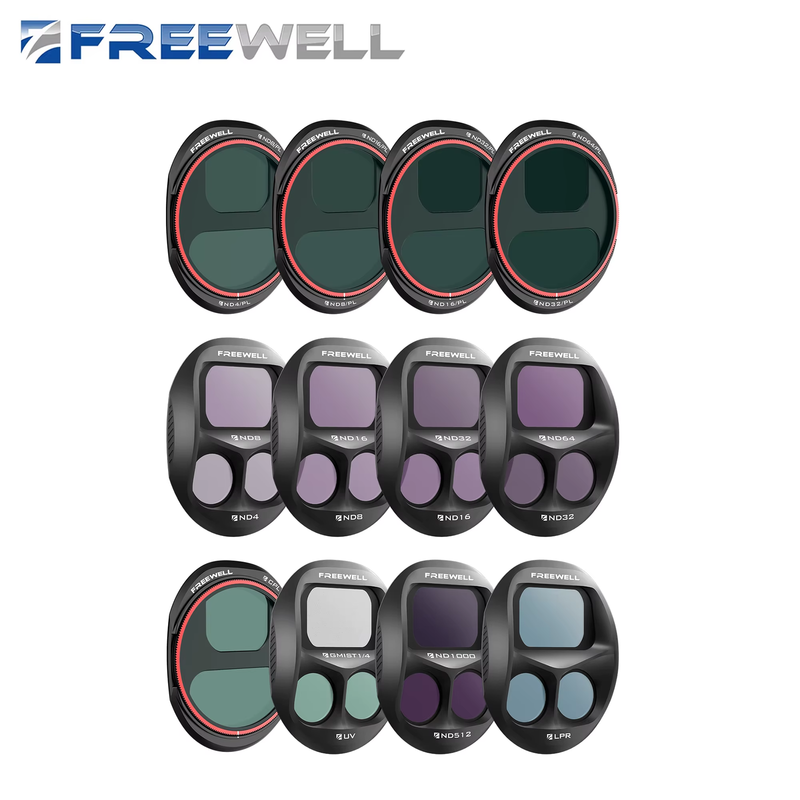 DJI Mavic 4 Pro Filters Kit CPL,Glow Mist,LPR,ND/PL,ND Filter 12 Pack Drone Came