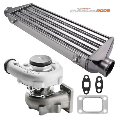TURBO T04E Universal T3 T4  Flange A/R 0.63 Turbine Trim 74.2 Intercooler kits