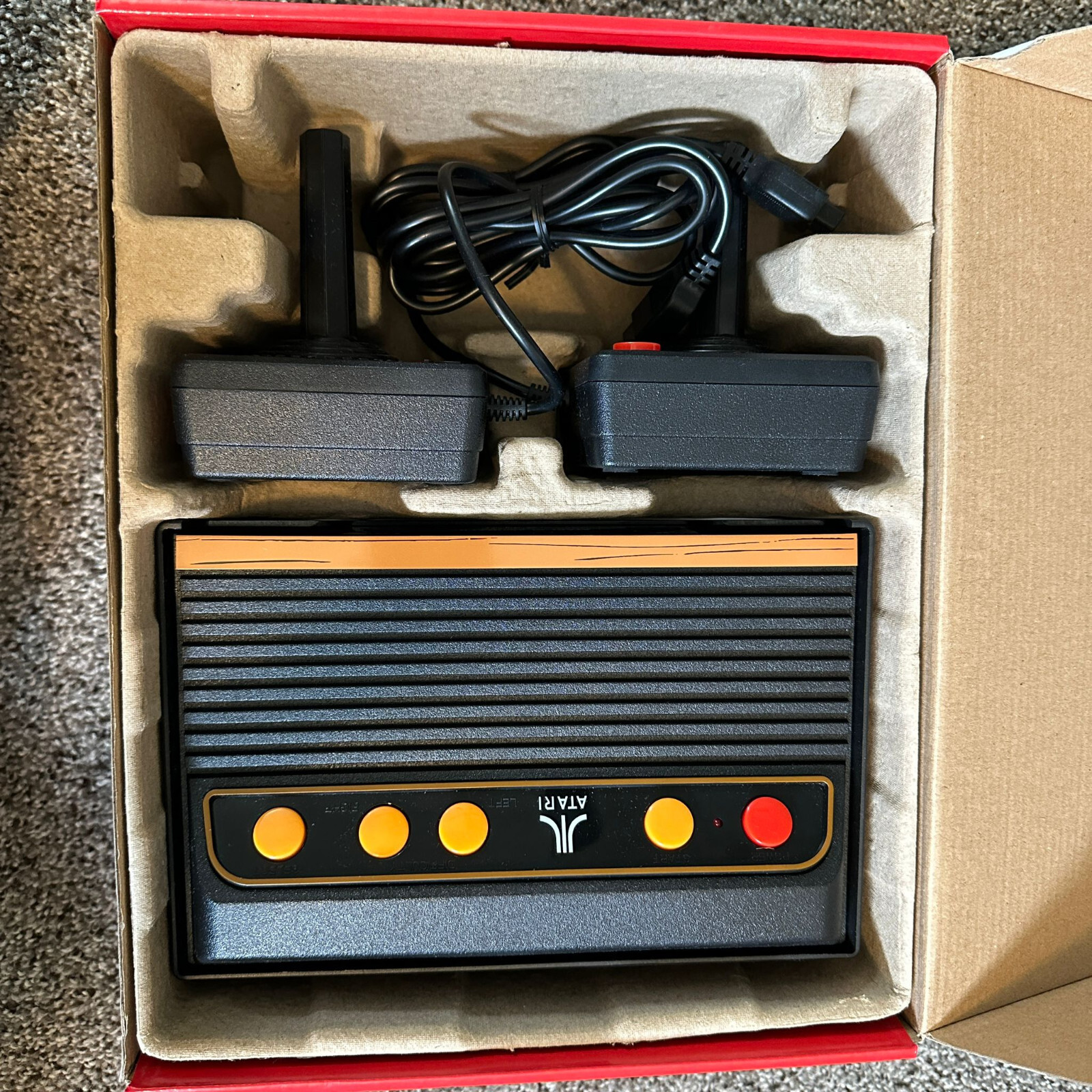 Atari Flashback 9 HDMI Retro Console Built-in Games 1200 2 Controllers AtGames