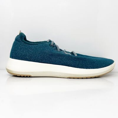 

Allbirds Mens Wool Runner Mizzles 0720 NV1 Синяя повседневная обувь Кроссовки Размер 12, Синий, Wool Runner Mizzles