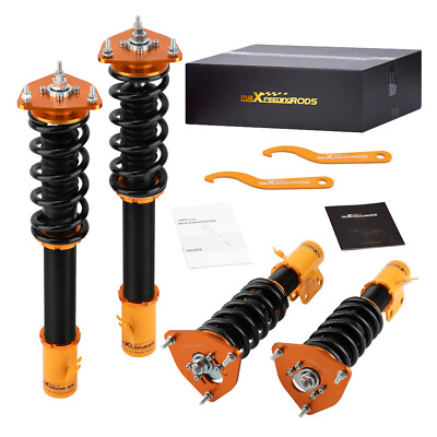 Adjustable Coilovers Lowering Kit For Subaru Impreza WRX 00-07 Forester 03-08