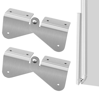 2 Pcs Gutter Extension Hinge Downspout Flip-Up Hinge Easy DIY Installn