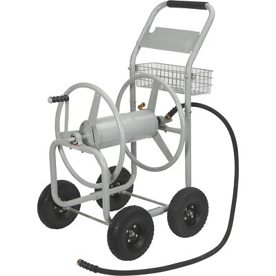 Strongway Garden Hose Reel Cart - Holds 400ft. of 5/8in. Hose