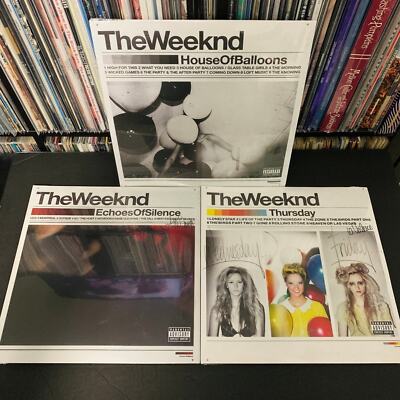 The Weeknd - Trilogy Vinyl LP Bundle Set of 3 NEW SEALED XO RECORDS