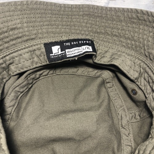 Depot Bucket Hat Large Xl  Greenish Gray Great Condition 100