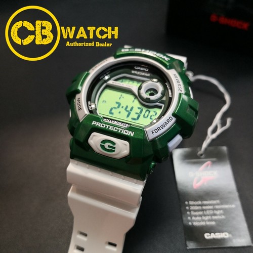 CASIO RARE CASIO G-SHOCK CRAZY COLORS WHITE / GREEN G-8900CS-3 WATCH
