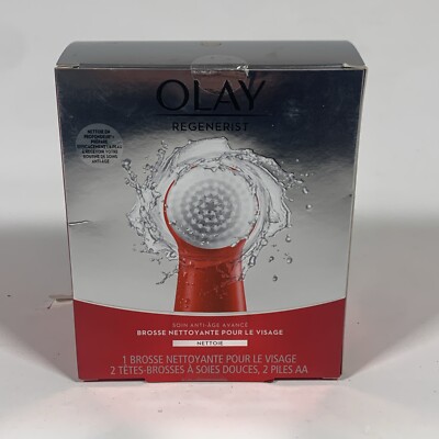 Olay Regenerist Advanced Anti-Aging Facial Cleansing Brush with 2 Brush Heads