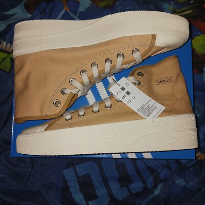 Adidas Originals Nizza 2 Men's Casual Shoes Beige GX0989 SZ 9 NWOB