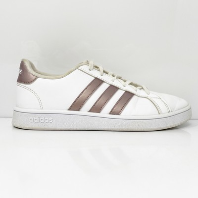 

Adidas Boys Grand Court EF0101 Белая повседневная обувь Кроссовки Размер 4, Белый, Grand Court
