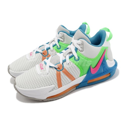 

Мужские баскетбольные кроссовки Nike LeBron Witness VII EP 7 Grey Fog White DM1122-003, Серый, Lebron Witness Vii Ep