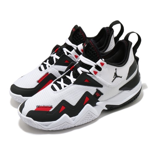 Мужская баскетбольная обувь Nike Jordan Westbrook One Take PF White Black Red CJ0781-101