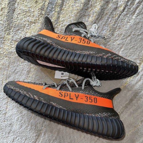 ADIDAS ORIGINALS SIZE 9.5 - ADIDAS YEEZY BOOST 350 V2 LOW CARBON BELUGA