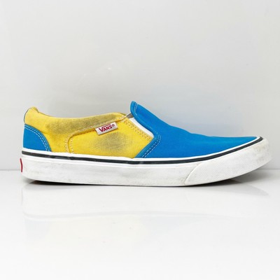 

Vans Mens Asher 508731 Синяя повседневная обувь Кроссовки Размер 7.5, Синий, Asher