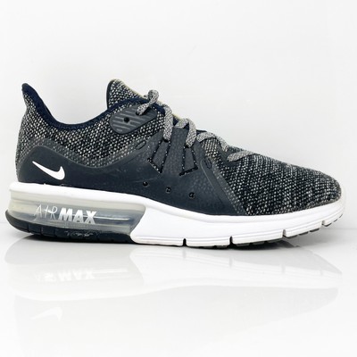 

Nike Womens Air Max Sequent 3 908993-011 Черные кроссовки для бега Размер 7,5, Черный, Air Max Sequent 3