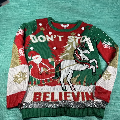 トップス N&N STORE I BELIVE IN SANTA SWEAT トップス N&N STORE I BELIVE IN SANTA SWEAT N&N STORE I