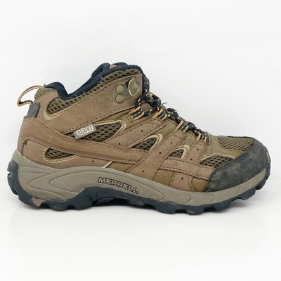 Merrell Boys Moab 2 61954 Коричневые кроссовки Кроссовки размер 2,5 м