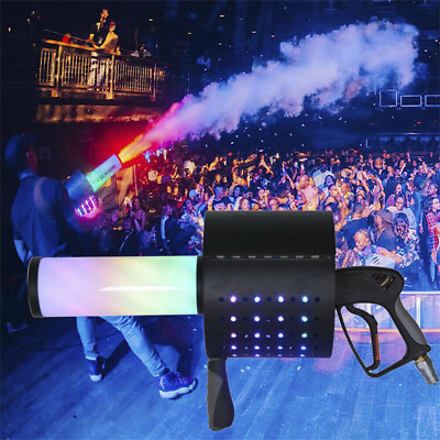 LED CO2 Confetti Cannon Cryo Spray Gun DJ Confetti Gun Machine Stage Effect