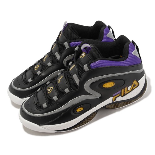 

Мужские баскетбольные кроссовки Fila Grant Hill 3 Black Gold Focus Purple 1BM01290-043, Черный, Grant Hill 3
