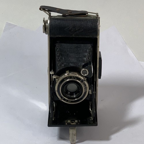 アンティークカメラ(agfa製) Vintage Agfa Ansco Corporation Camera Wooden Retractable | eBay