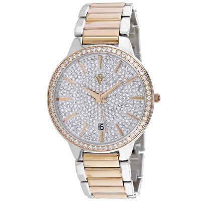 Pre-owned Christian Van Sant Women's Alessia Silver Dial Watch - Cv0293a