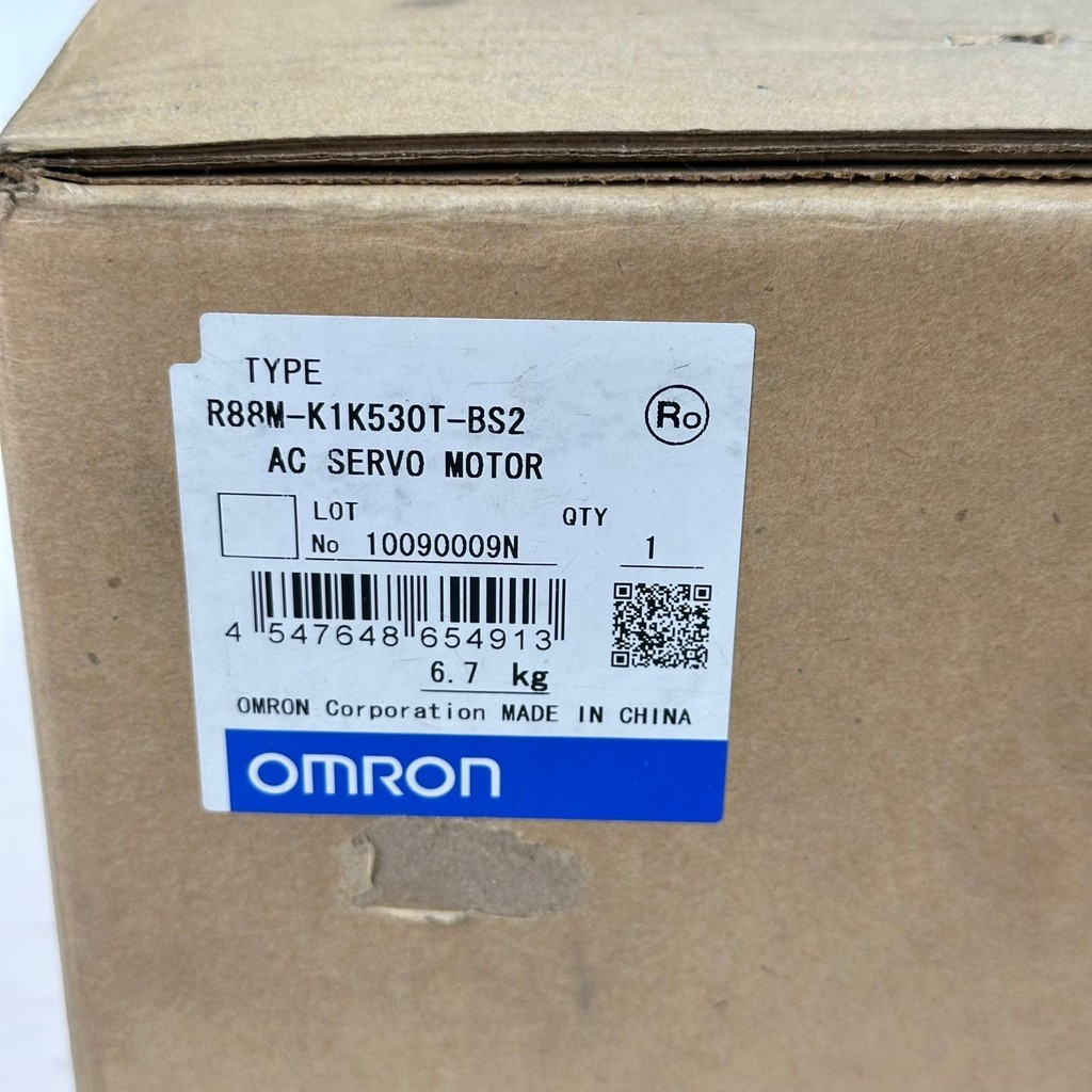 Omron R88M-K1K530T-BS2 AC Servo Motor — 2