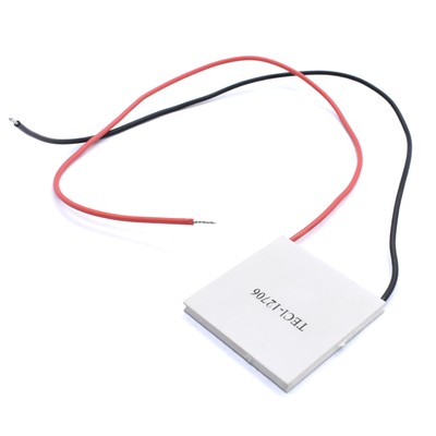 1pc TEC1 12706 Heatsink Thermoelectric Cooler Cooling Peltier Plate 12V 30W