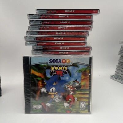 Sonic R: SEGA PC Windows 95/98 Game Disc Jewel Case CD-ROM   New Factory Sealed