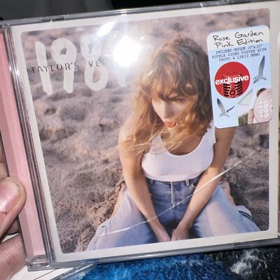 Taylor Swift 1989 (Taylor's Version) Rose Garden Pink Edition CD New / CRACKED