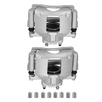 Front Left Right Brake Calipers w/ Bracket For Chrysler Dodge Nitro Jeep Liberty