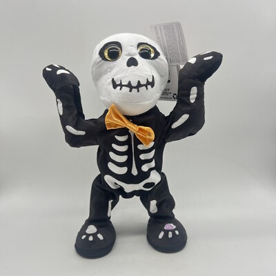 Gemmy Animated Skeleton Plush Sings & Dances to Jiggle Jiggle Song 13'' New Viral
