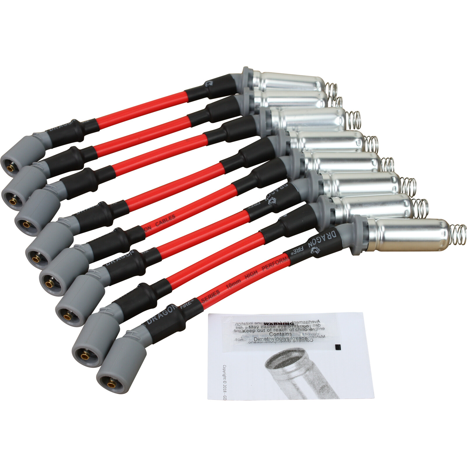 Ls Performance Kit Spark Plugs Ignition Coils Wire Set For Gm 19992009