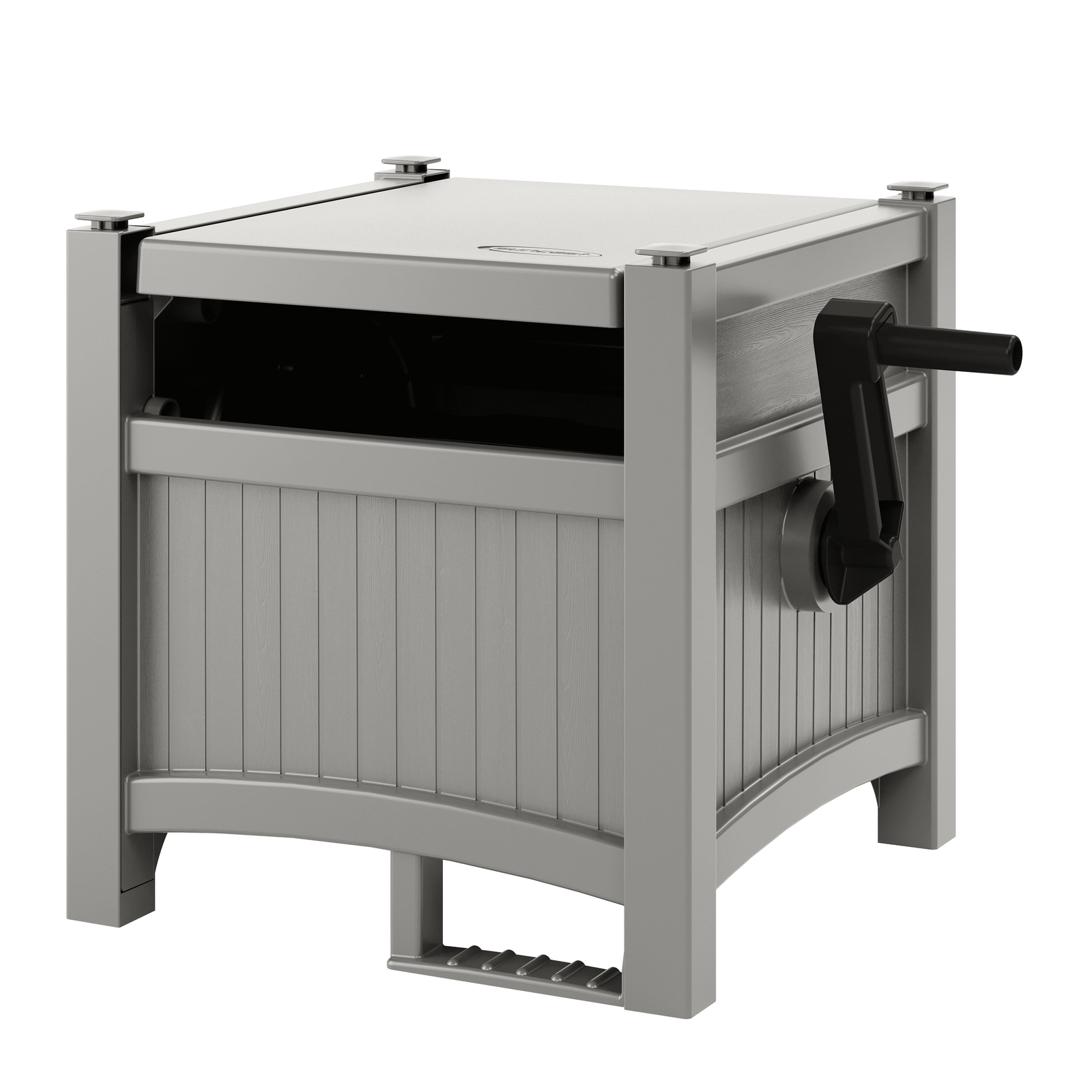 Suncast 100 ft. Hose Hideaway Hose Reel, Gray