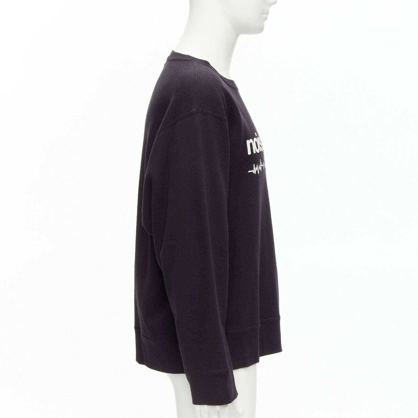 UNDERCOVER 2023 black cotton noise maker graphic crew neck UNDERCOVER 2023 black cotton noise maker graphic crew neck