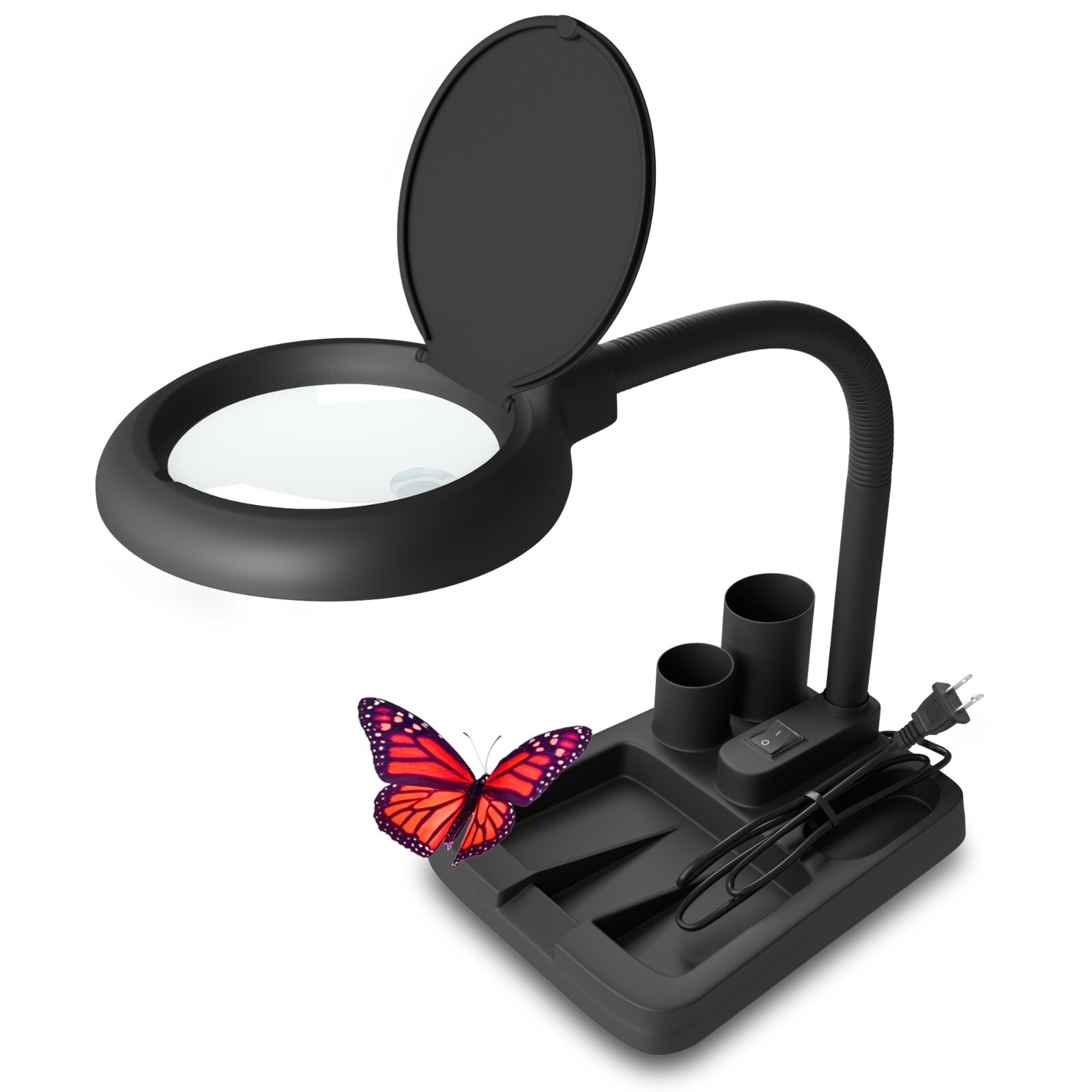 Magnifier lamp. Magnifier lamp