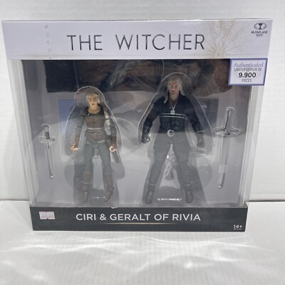 The Witcher Geralt of Rivia and Ciri 2 Pack 7'' McFarlane Netflix Season 3 2022