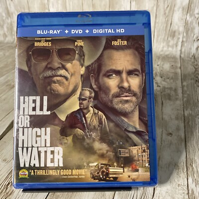 Hell or High Water (Blu-ray, 2016 Widescreen) New Factory Sealed