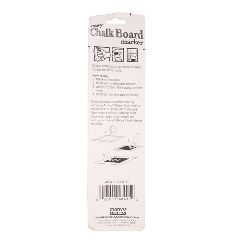 Marvy Uchida : Easy Chalk Board Marker - black color -