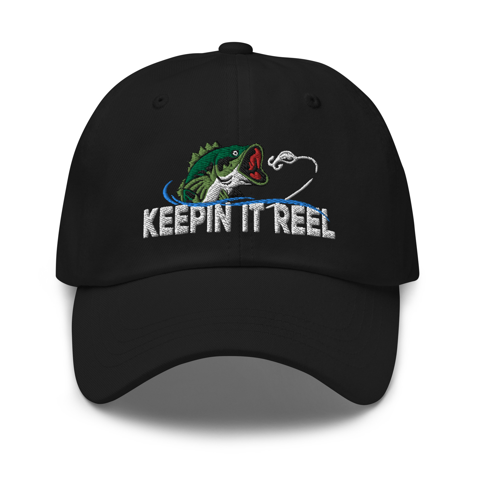 Keepin it Reel Bass Fishing Dad Hat