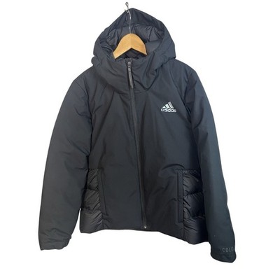 Adidas Traveer Cold.RDY Hooded Puffer Insulated Coat Size Medium