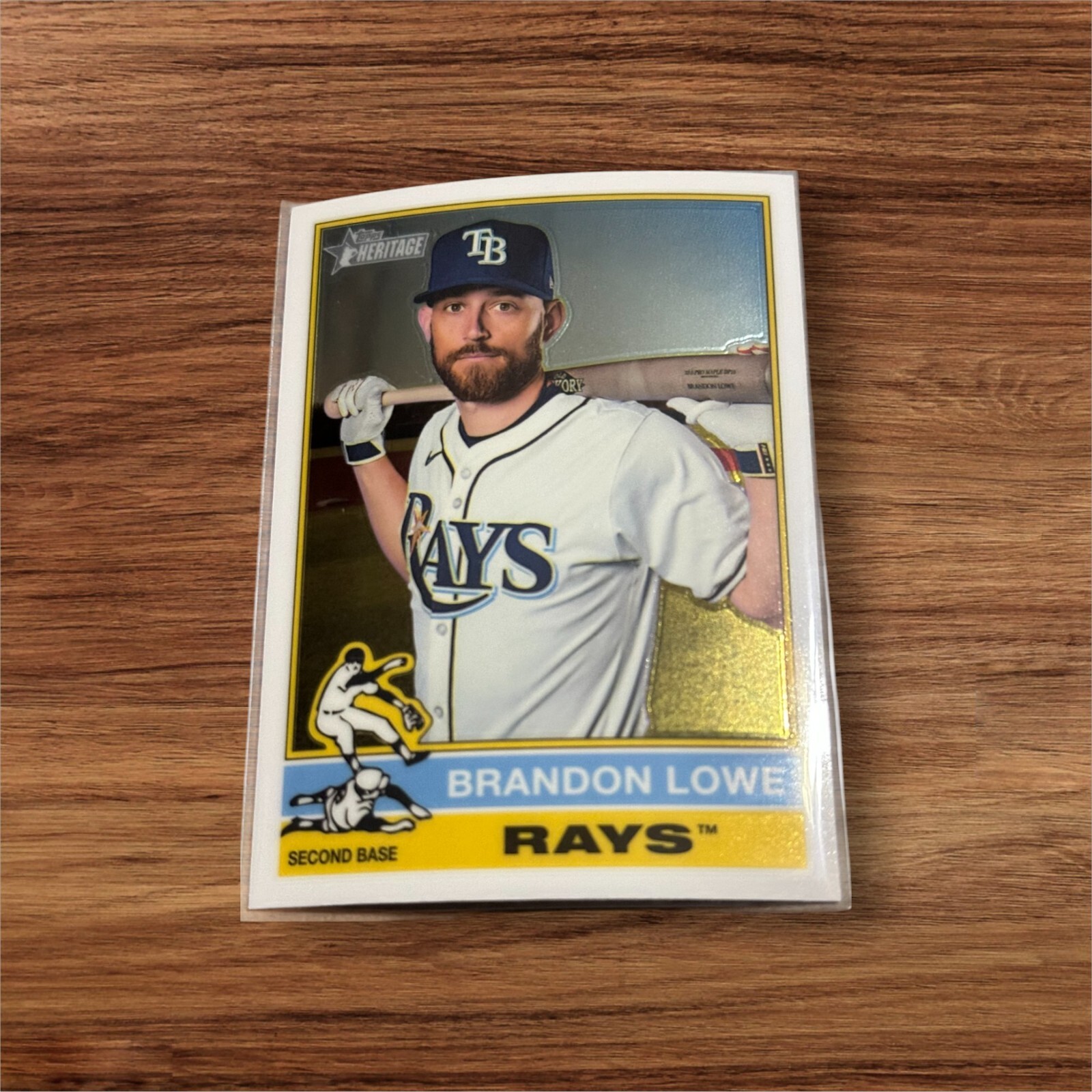 2025 Topps Heritage - Brandon Lowe #488 Chrome | eBay