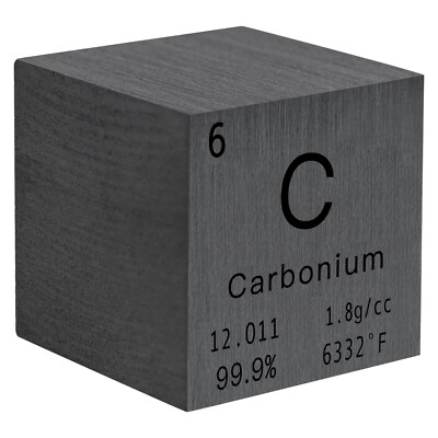 Metal 25.4mm/1 inch Density Cube 99.95% Pure for Element Collection+case