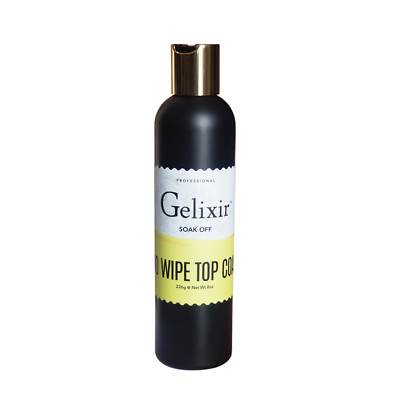 Gelixir No-wipe Top Coat Gel Refill 8 oz