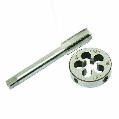 1/2''-28 or 5/8''-24 Tap and Die Set UNF HSS Threading 1/2''x28 5/8''x24 Pick Size