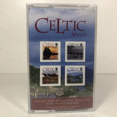 Celtic Cassette 1998 Straightway) Music for Spiritual Renewal & Refreshment NEW