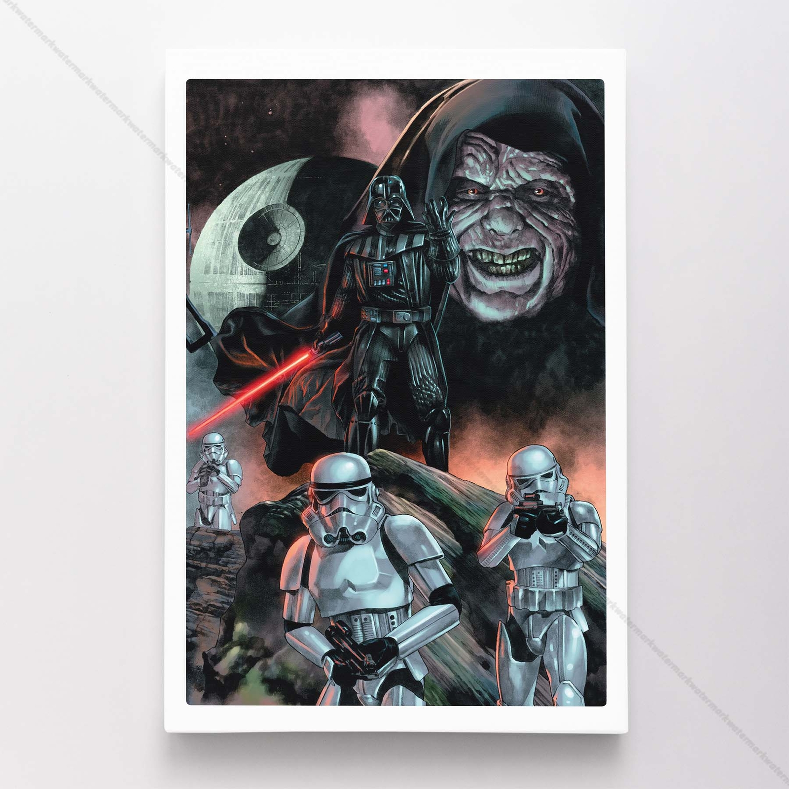 Darth Vader Star Wars Poster Canvas Movie Comic Art Print #145