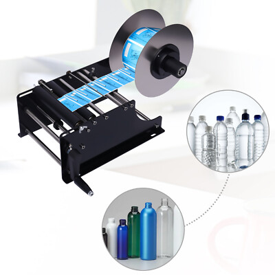 Glass Plastic Bottle Labeler MT-30 Semi-Automatic Round Bottle Labeling Machine